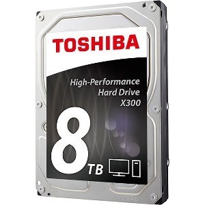 Toshiba 8tb X300 Sata3 7200rpm 128mb